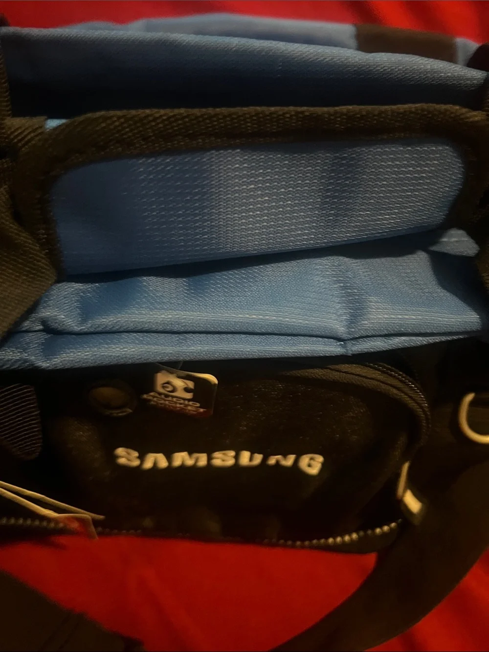 OGIO Samsung Blue and Black Sport Duffel with Removable blanket - Picture 12 of 13
